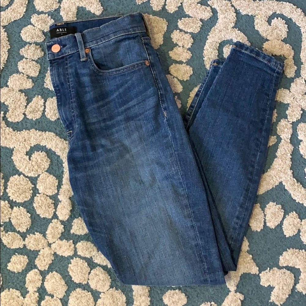 Able High Rise Skinny Jeans